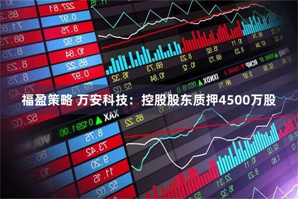 福盈策略 万安科技：控股股东质押4500万股