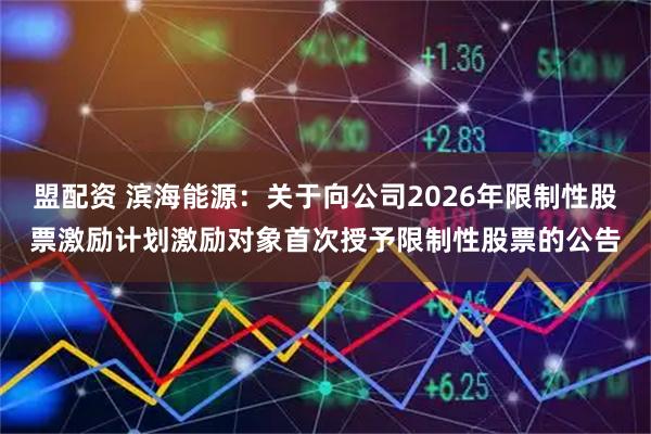 盟配资 滨海能源：关于向公司2026年限制性股票激励计划激励对象首次授予限制性股票的公告